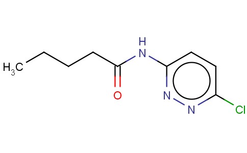 PENTANAMIDE, N-(6-CHLORO-3-PYRIDAZINYL)-